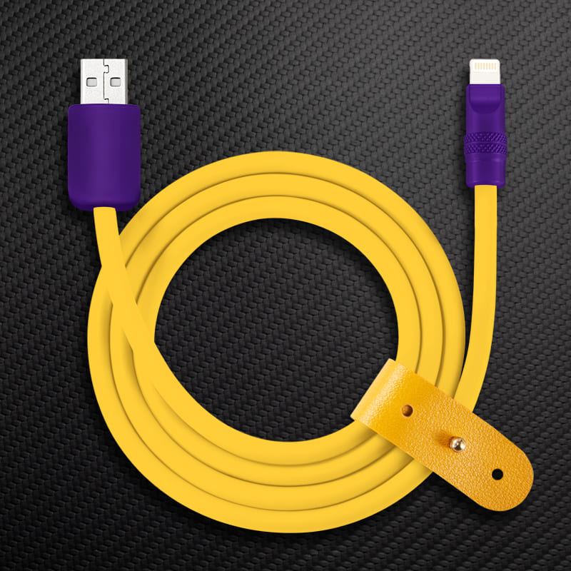 240W Contrast Color Silicone Fast Charging Cable