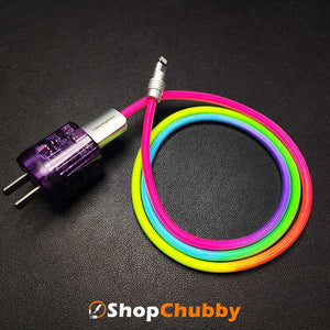 "Rainbow Chubby" Colorful Charge Cable