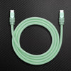 "Anodized Braid" 240W Anodizing Fast Charging Braid Cable - Mint Green