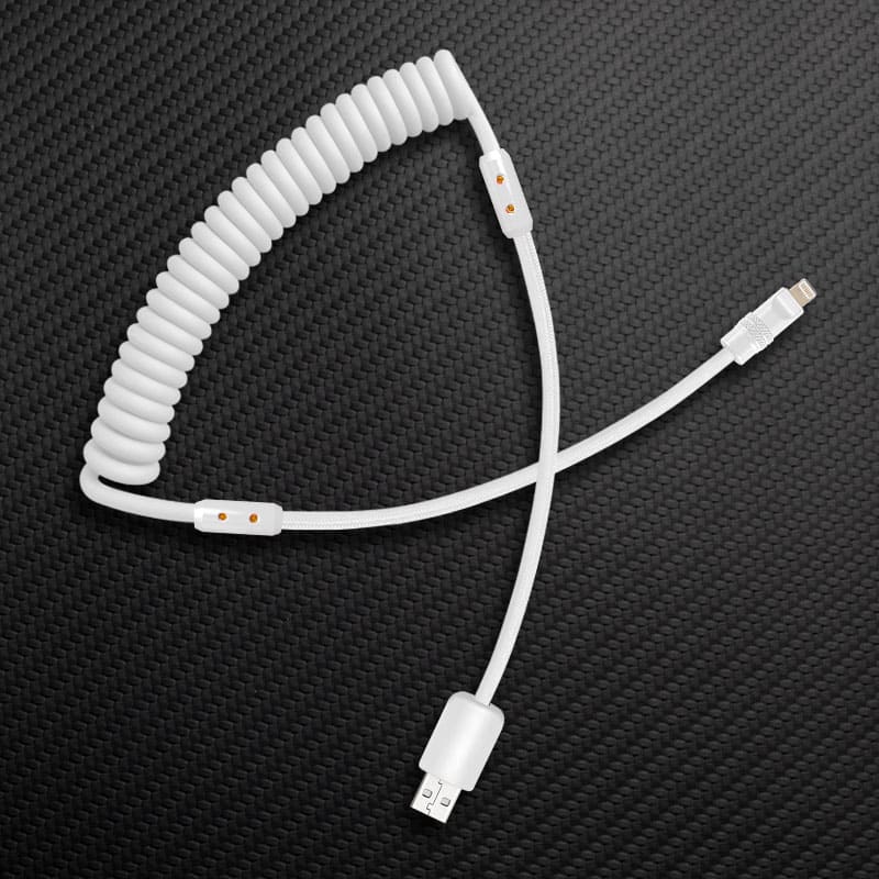 "Chubby Flex" Silicone Braided Solid Color Fast Charging Cable