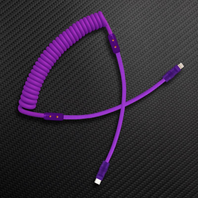 "Chubby Flex" Silicone Braided Solid Color Fast Charging Cable