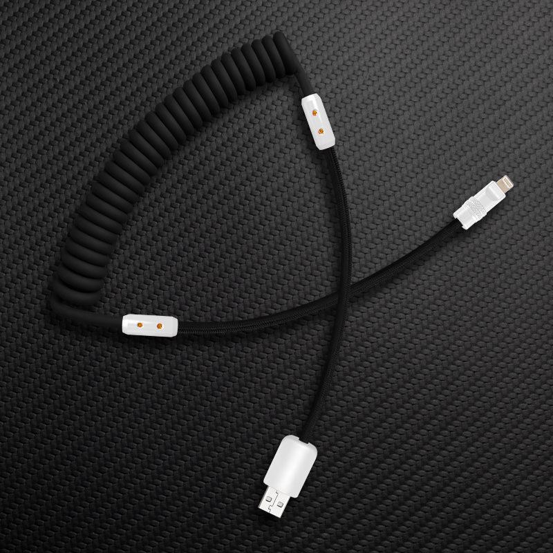 "Chubby Mood" Silicone Braided Fast Charging Cable #369