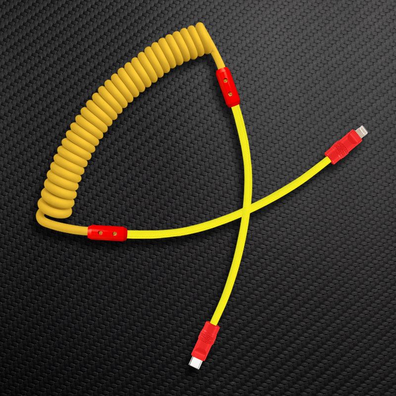 "Chubby Mood" Silicone Braided Fast Charging Cable #317