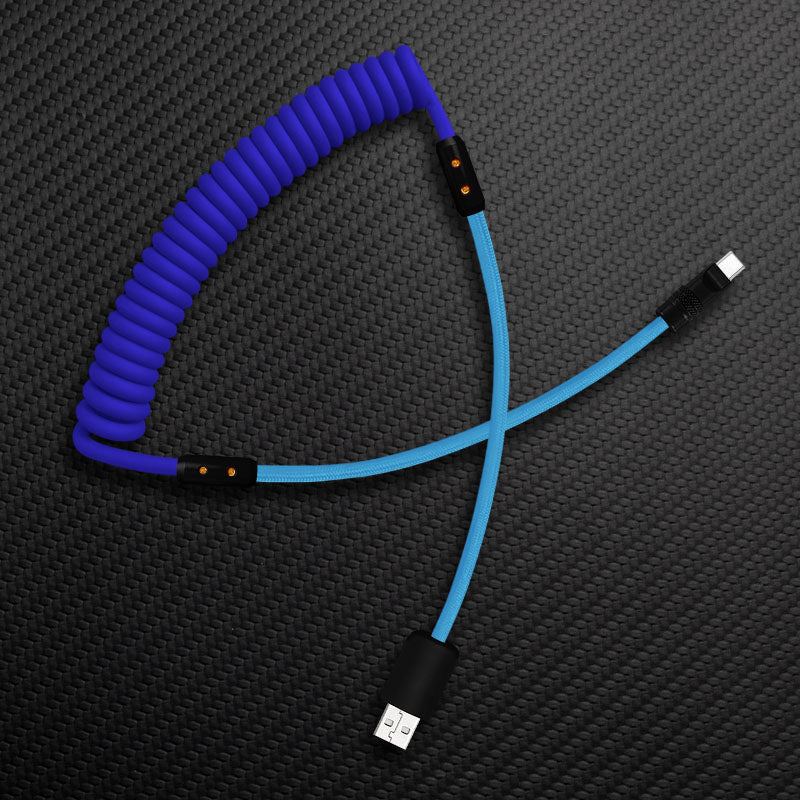 "Chubby Mood" Silicone Braided Fast Charging Cable #528