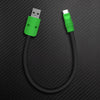 "Color Block Chubby" 240w Painted Power Bank Friendly Cable - Green