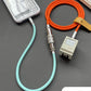 Colour-blocking Type-C Car Keyboard Charging Cable