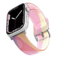 "Jelly Rainbow" Translucent Frosted Silicone D-Buckle Band For Apple Watch