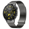 Milanese Magnetic Steel Band For Samsung/Garmin - Titanium Grey