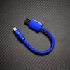 "Monochrome Chubby" Power Bank Friendly Cable - Blue