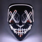 LED Light Mask - Get 50% OFF Mask Discount on Halloween-themed Purchases