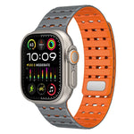 Sports Breathable Silicone Magnetic Band for Apple Watch