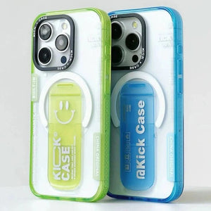 Summer Transparent Magnetic Self-Standing Phone Case