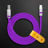 "Turbo Charged" Type C to USB-B Fast Transfer Printer Cable - Purple