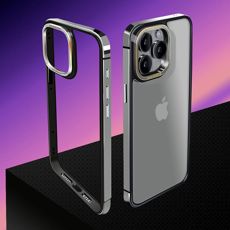 Ultra-Thin Metal Frame Drop-Proof Phone Case