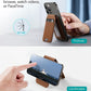 MagSafe Magnetic Leather Wallet with Adjustable Stand