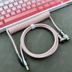 "Chubby" USB To Type C Spring Keyboard Cable