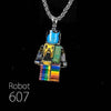 "Cyber Chic" Transparent Edition Necklace - Robot607