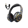 "Cyber" Gaming Headphones With Graffiti - Black