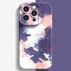 "Colorful Watercolor" Silicone Full Cover Bumper Protective iPhone Case - T10