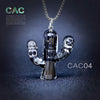 "Cyber Chic"Alternative Cactus Necklace - Cactus  04