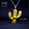 "Cyber Chic"Alternative Cactus Necklace - Cactus  05