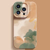 "Colorful Watercolor" Silicone Full Cover Bumper Protective iPhone Case - T18