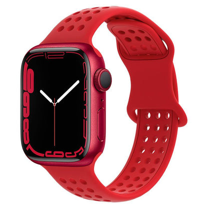 "Breathable Band" Silicone Adjustable Band For Apple Watch