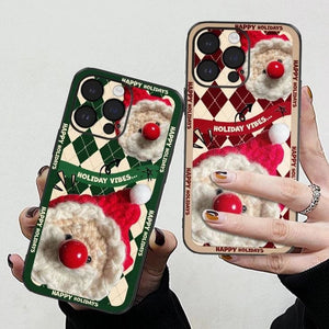 Christmas Style - Leather Embossed Phone Case