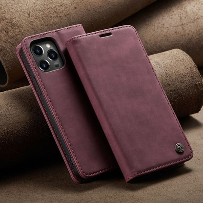 Flip Card Leather Protective iPhone Case