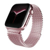 "Business Magnetic Band" Metal Stainless Steel Band for Apple Watch - Rose Red