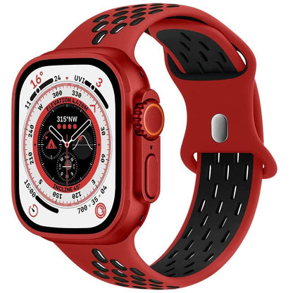 "Colorful Sport Band" Breathable And Sweat-absorbent Silicone Band For Apple Watch