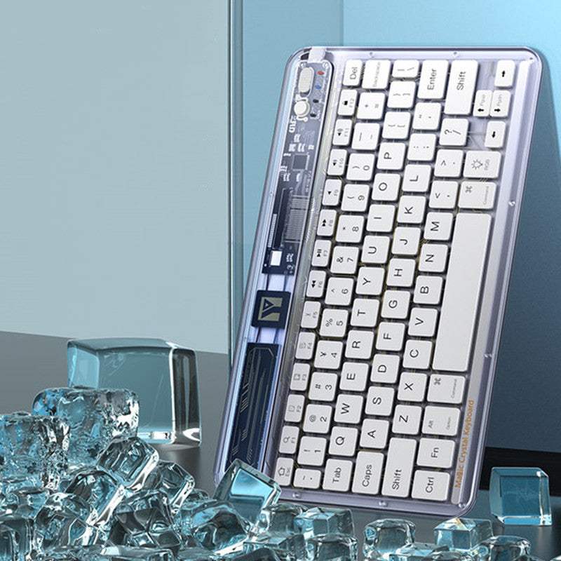 "See Through Me" Wireless Bluetooth Keyboard