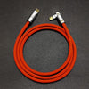 "Chubby" 90° Elbow Design Fast Charge Cable - Red