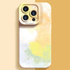 "Colorful Watercolor" Silicone Full Cover Bumper Protective iPhone Case - T3