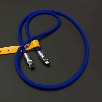 "HyperTransfer Chubby" USB 3.2 Gen2×2 Cable - For Fast Iphone 15 Series Transfer.