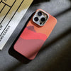 Simple Kevlar Textured MagSafe iPhone Case - Orange