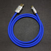 "Chubby" Micro USB Fast Charging Cable - Blue