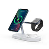 "Cyber" MagSafe 4 in 1 Wireless Charging Stand - White