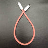 "Festive Chubby" Easter Fast Charge Cable - Pink Cable+ White Connector